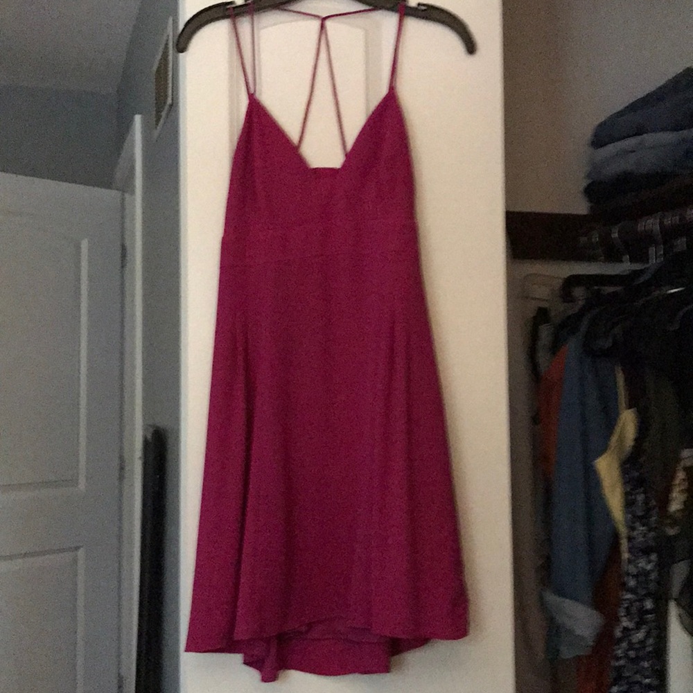 Pink mini dress!